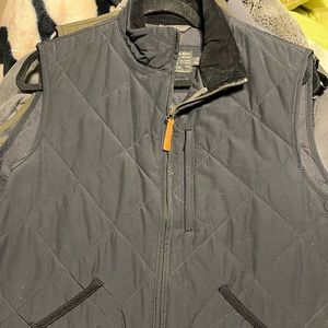 J crew Mens Navy blue Sussex vest size S